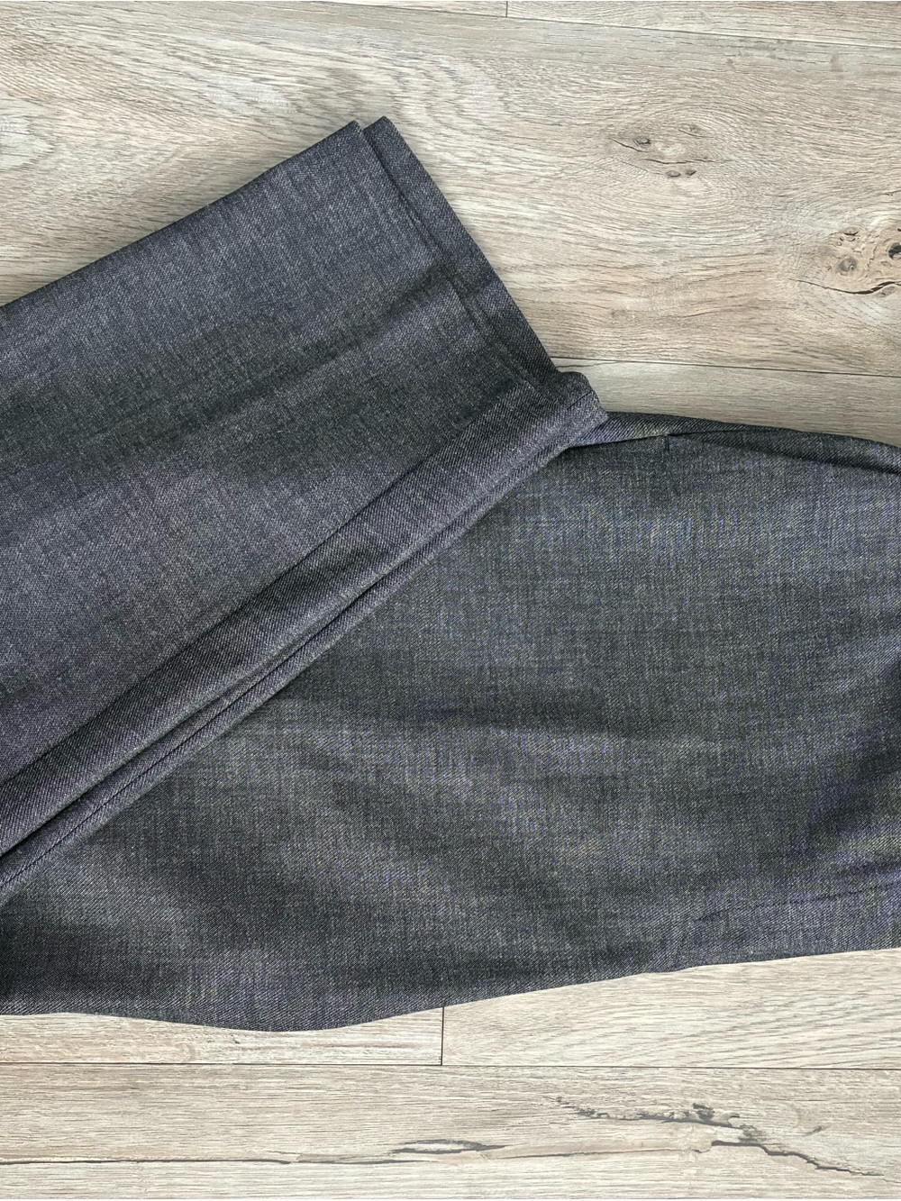 Ann Taylor Dark Charcoal Straight Leg Dress Pants